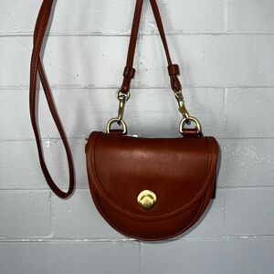 Vintage COACH MINI BELT BAG BRITISH TAN